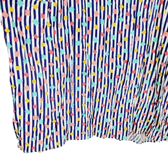 ModCloth striped razorback tank size 4X - Picture 5 of 11